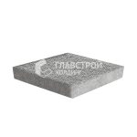 Тротуарная плитка 3Д, серо-белая с мраморной крошкой, 6 см