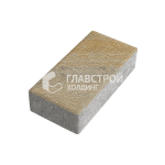 Тротуарная плитка Прямоугольник 100х200х60, особая серия на камне