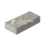 Тротуарная плитка Прямоугольник 30х60х6 см, аляска с гранитной крошкой