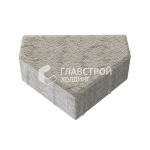 Тротуарная плитка Шапка Епископа, аляска на камне, 6 см