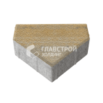 Тротуарная плитка Шапка Епископа, особая серия на камне, 6 см