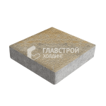 Тротуарная плитка Квадрат 20х20х4 см, особая серия на камне