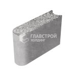 Бордюрный камень БРШ 50.20.8, антрацит с мраморной крошкой