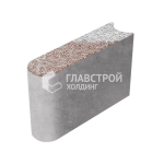 Бордюрный камень БРШ 50.20.8, хаски с гранитной крошкой