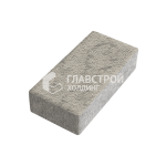 Тротуарная плитка Прямоугольник 100х200х60, аляска на камне